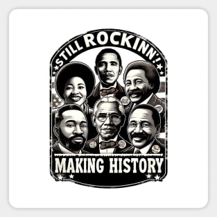 Black History Month Leaders Shirt Men Women Boys Girls T-Shirt Magnet